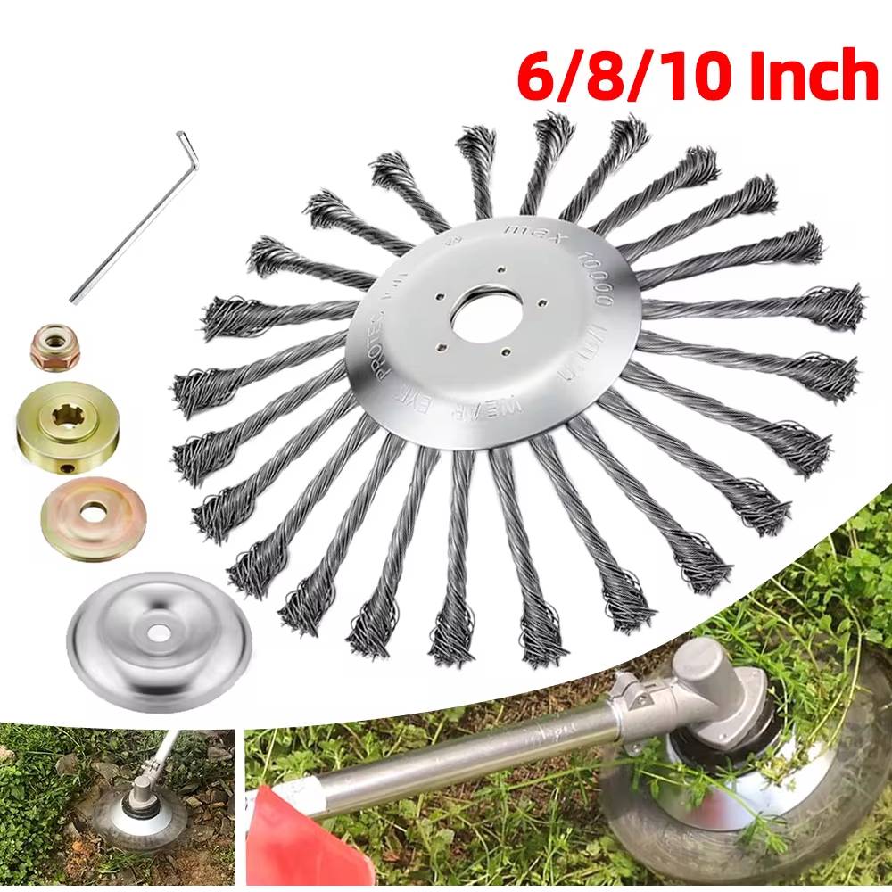 Dry Herb Vaping Accessories - 10 Zoll Knoten Stahldraht Gras Trimmer